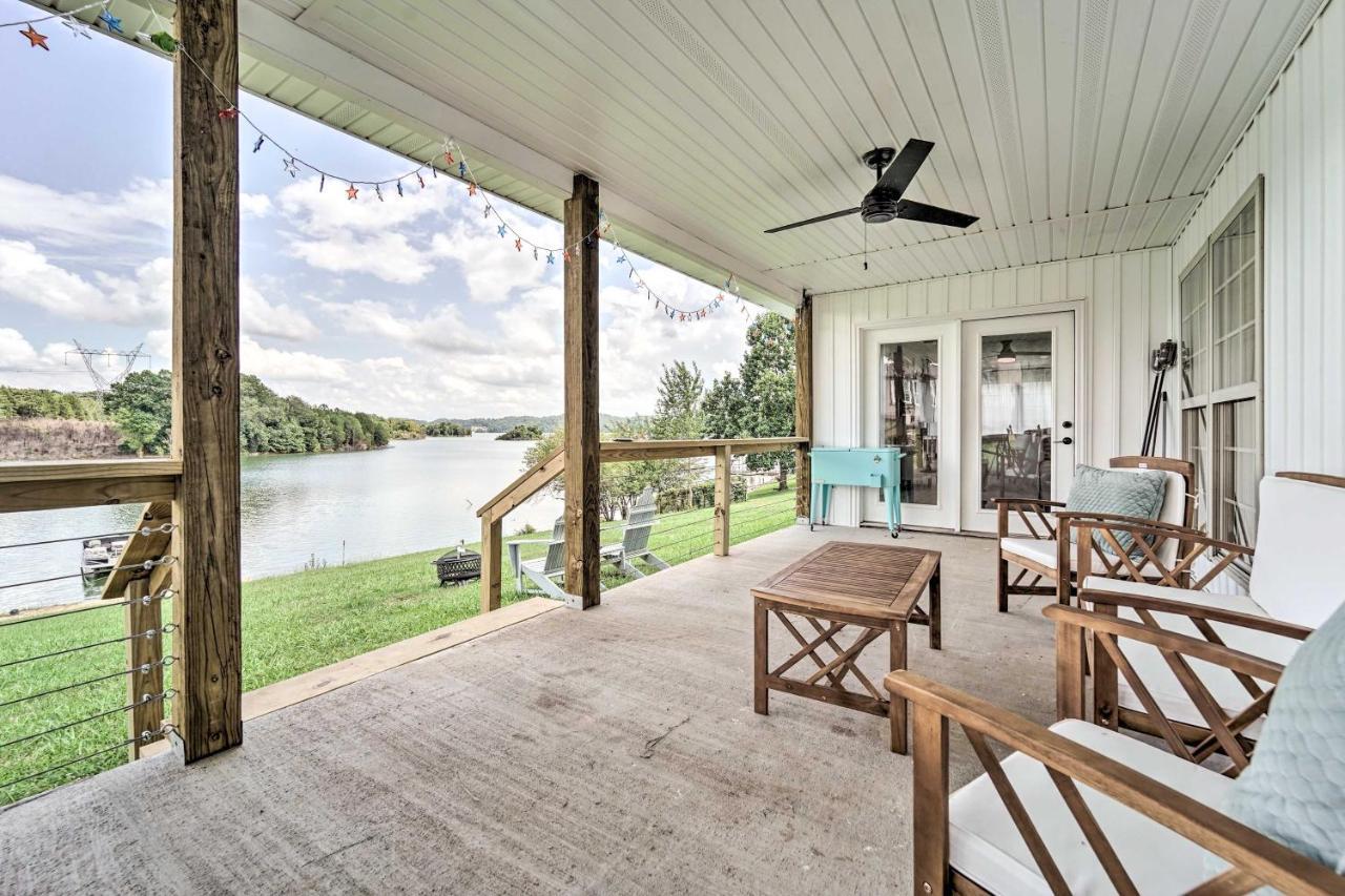 Cherokee Lake Home With Private Dock And Patio! Bean Station Exterior foto